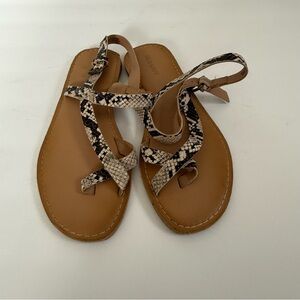 Old Navy Strap Reptile Print Women’s Sandals size 7